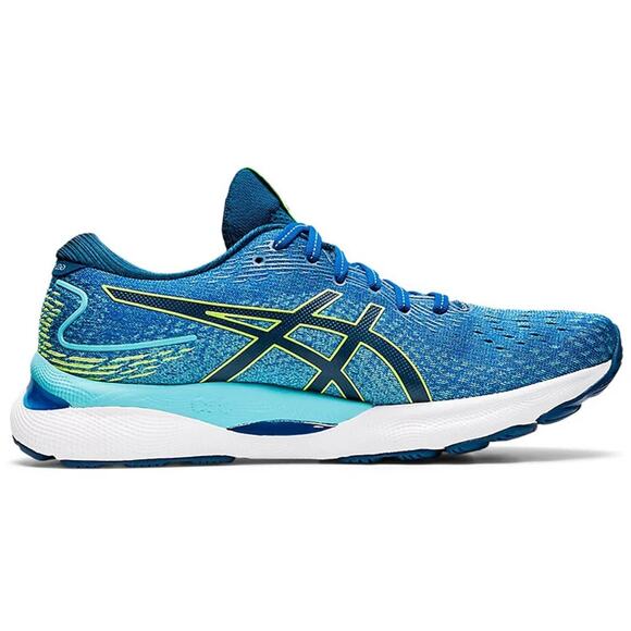 ASICS Gel-Nimbus 24 Men\'s, Lake Drive/Hazard Green, US 13 main image 5